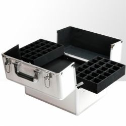 Kuferek kosmetyczny metalowy duży